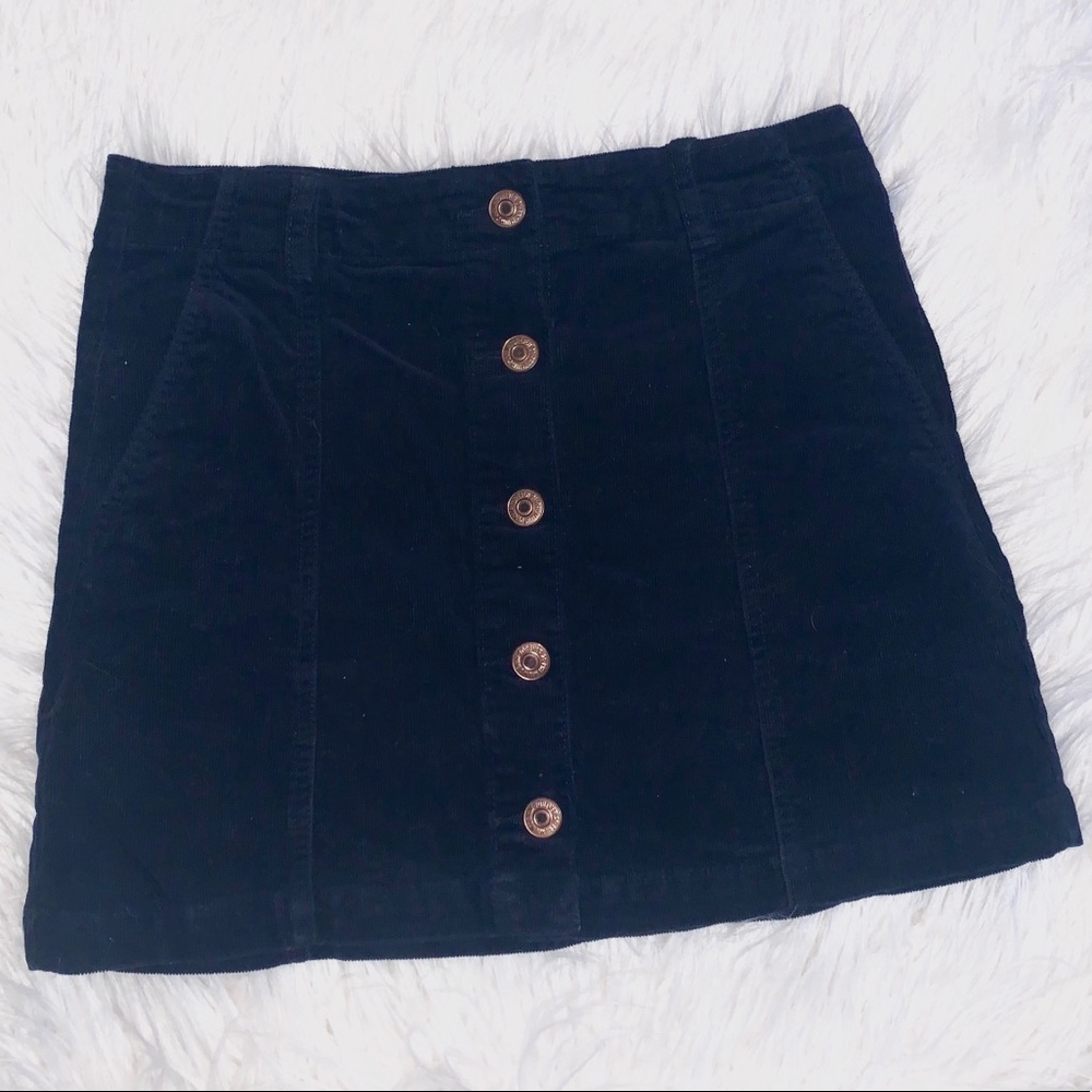 Corduroy skirt